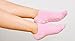 NENB Moisturizing Socks with Spa Quality Gel for Dry Cracked Heels and Toes Get Itchy Feet Relief With an Overnight Treatment of Soothing Lavender and Essential Oils (Pink Color with Floor Grips)