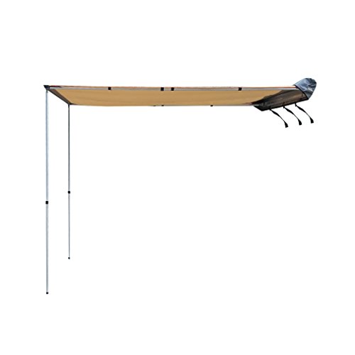 Homgrace Car Side Awning Tent Shelter, Outdoor Camping Car Tent Vehicle Awning Anti-UV Waterproof Shelter Family Picnic Fishing Tent. (6.6x8.2 Ft)