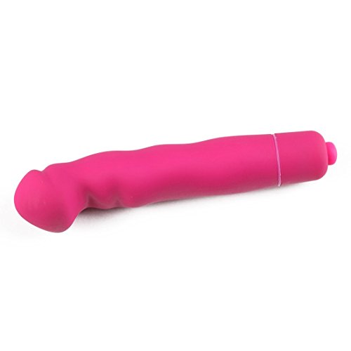 Oomph! Vibrator, Upgraded 16-Speed Penis-Shaped 4.2 Inch Waterproof Massager Magic Wand Sex Toy for Woman (Red)