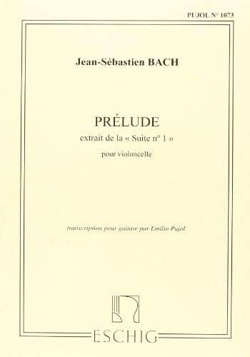 PRELUDE BWV 1007 VLC 1 (PUJOL 1073)