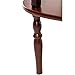 Home Source Industries AF9712 Decorative Phone Stand with 3 Shelves, Mahogany