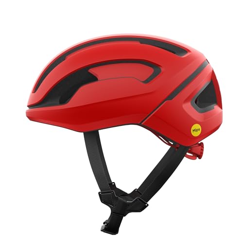 POC Unisex-Adult Omne Air MIPS Fahrradhelm, Prismane Red Matt, M (54-59cm)