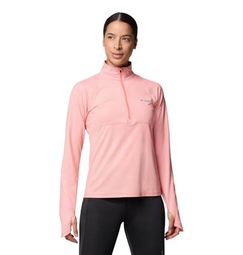 Columbia Women's Summit Valley Long Sleeve Half Zip, Alpenglow, Small