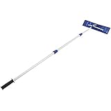 Snow Joe RJ204M Telescoping Snow Shovel Roof Rake | 21-Foot Extension | Poly Blade