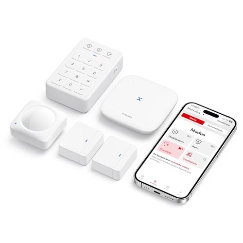 X-Sense Smart Alarmanlage Haus & Wohnung, Smart Alarm-Set, AS05