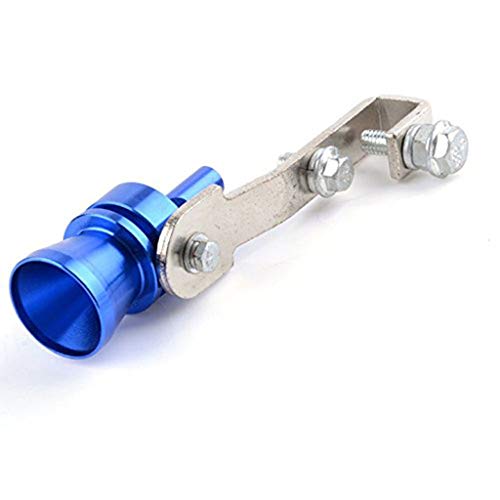 Weite 2-Pack Universal Car Tailpipe Turbo Sound Whistle | Exhaust Muffler Pipe Whistle Blow Off Valve BOV Simulator | Automotive Replacement Exhaust Mufflers Sound Maker Tip (L)