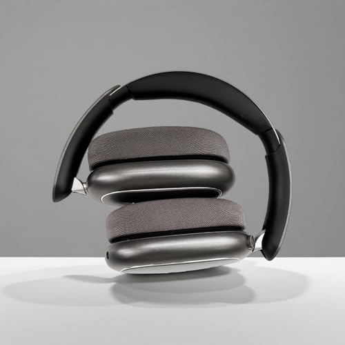 TEISCHE ND905-ANC Wireless Headphones with Bluetooth 5.4 Headband, Active Noise Cancellation (3 Modes), 3 Equalizers, 40H Autonomy, Magnetic Pads and Dual Connection (Black)