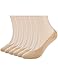 6 Pairs Women's No Show Socks Ultra Low Cut Casual Socks Non Slip No Show Liner Socks