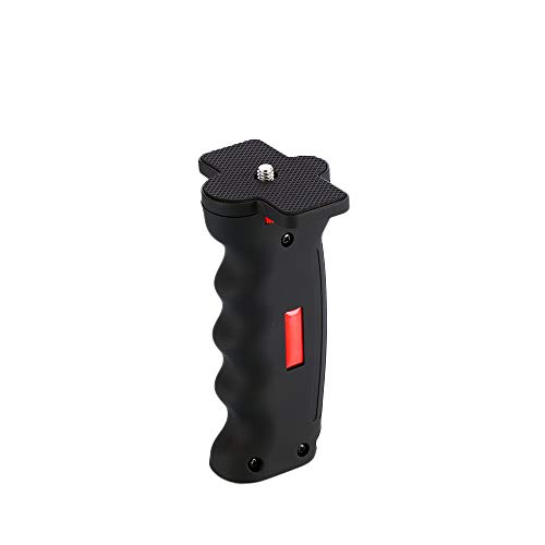 WEIHE Wide Platform Pistol Grip Camera Handle with 1/4" Screw for SLR DSLR DC Canon Nikon Sony iPhone Xiaomi Smartphone - Thumbnail 2