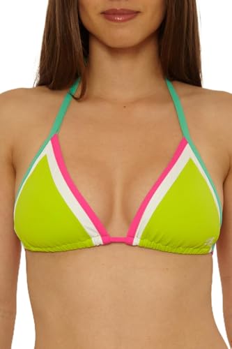 Salt Life Live Salty - Women's Triangle Bikini Top, Adjustable, Tie Back, Swimw…