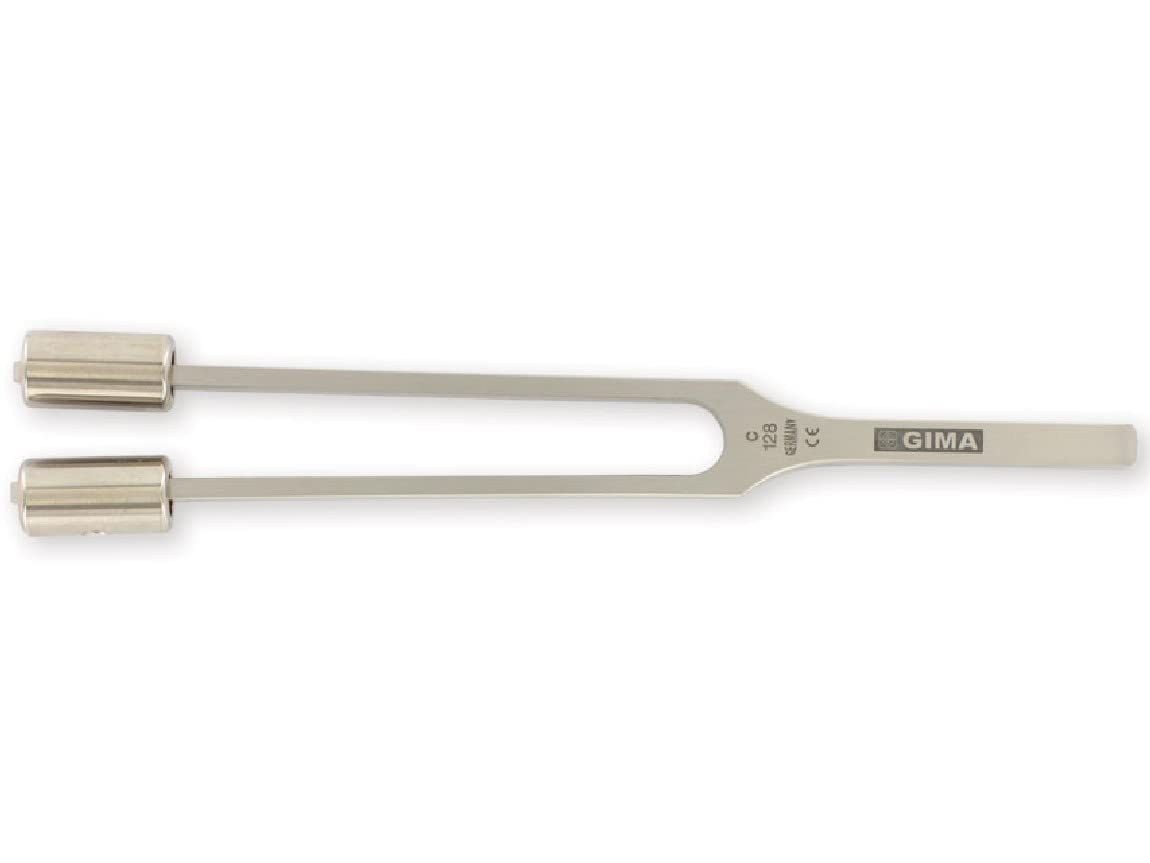 Diapason Alloy Gima 128 Hz, with Weights, manufactured and tested in Germany