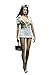 Olyer Dress Clothes For Phicen 1:6 Female Figure Steel Ribs Big Bust and Mid Bust Size Handmade (Big Bust, Nurse)