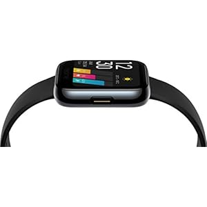 realme Watch 1 Smartwatch con Ampio Display Touch da 1.4", Monitoraggio Frequenza Cardiaca, 14 Modalità Sport, Controlli Smart Musica e Fotocamera, Sistema Operativo Android, Nero (Black) - immagine 5
