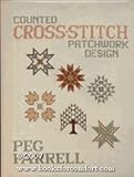 Counted cross-stitch patchwork design by