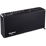 CyberPower SL700U Standby UPS System, 700VA/370W, 8 Outlets, 2 USB Charging Ports, Slim Profile