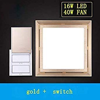 2 In 1 Integrated Ceiling Ventilator Lighting With Led Light