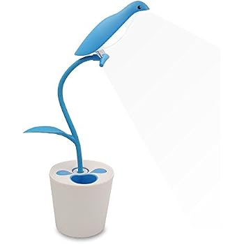 LumiSource LS-L-WOOPSY BU Desk Lamp, Blue - Desk Lamps - Amazon.com