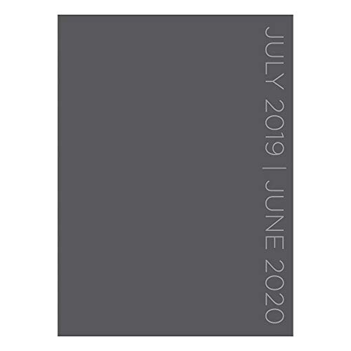 F.R.E.E Charcoal Gray Medium Monthly 2020 Planner: July 2019 - June 2020 (Academic School Year, Student Plan T.X.T
