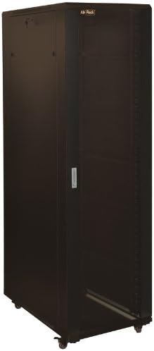 27U 19 NETWORK FLOOR CABINET 600W x 800D - GLASS DOOR"