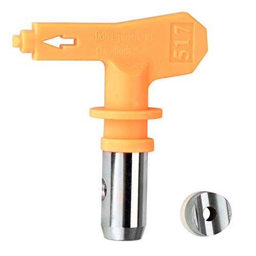 DUSICHIN DUS-138 Airless Paint Spray Gun, High Pressure 3600 PSI 517 TIP Swivel Joint with 10 inches Extension Pole and Spray Guide Accessory Tool for The Paint Sprayer - Thumbnail 4