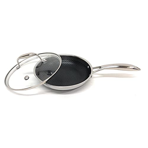 HexClad Revolutionary Laser Etched Hybrid Technology Cookware, Non