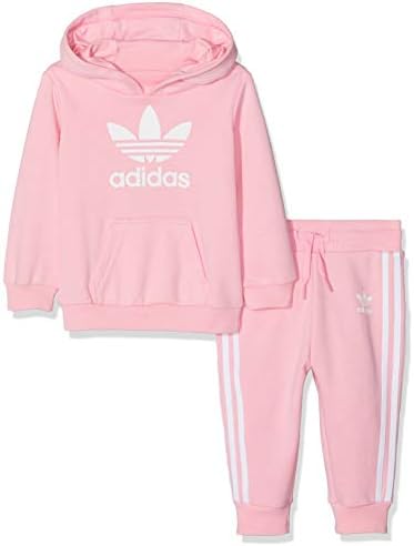 adidas trefoil hoodie light pink