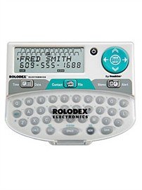 ROLODEX RK-8201 E-Z File Electronic Organizer
