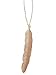 LittleB Layered Necklaces Alloy Feathers Turquoise Boho Necklace Jewelry for women and girls