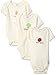 Touched by Nature Unisex Baby Organic Short Sleeved Bodysuit 3 Pack