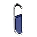D-CLICK TM 4GB/8GB/16GB/32GB/64GB/Cool Shape Sport Carabiner Keychain High Speed USB Flash Drive Flash Memory Stick Pen Drive Disk (32GB, Type-A Blue)