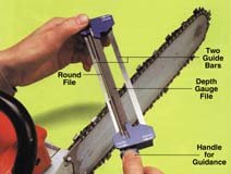 Chain Sharp Dual Sharpening Tool, For Use With 0.325 Inch Chain Size, 17062
