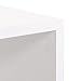 Sandinrayli White 2 Shelf Side End Table Chair Side Sofa Table Living Room Furniture