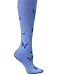 Nurse Mates Ceil Blue Butterfly Compression Trouser Socks