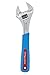 Adjustable Wrench, 12 in., Chrome, Cushion