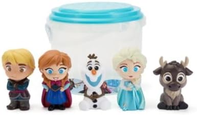 Disney Store Official Disney Princess Bath Toy Set 5 Pc Rapunzel Belle