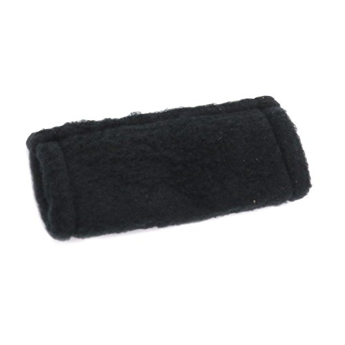 HUELE 3pcs Black Billiard Cue Shaft Slicker Snooker Towel Cloth Burnisher Cue Shaft Cleaner Polisher