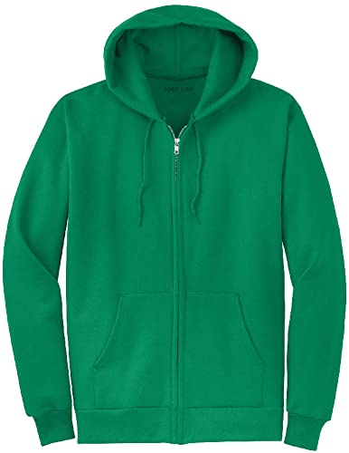 Joe's USA Men's Full Zipper Hoodies - Hooded