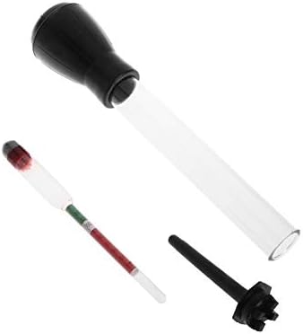IENPAJNEPQN 1.1-1.3 Colored Zone Black Battery Hydrometer Tester Acid Electrolyte Lead Flooded PQ