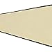 6'x50' 3rd Gen Tan Fence Privacy Screen Windscreen Shade Cover Mesh Fabric (Aluminum Grommets) Home, Court, or Construction primary