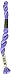 DMC 115 5-340 Pearl Cotton Thread, Medium Blue Violet, Size 5