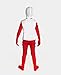 Kids Racer Morphsuits Childs Fancy Dress Costume Large 4'6 - 5' (135cm - 152cm)