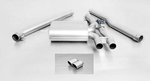 Remus 756215 397 Exhaust Silencer Sound Controller Tail Pipe 102 mm Angled