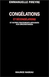 Congélations et décongélations