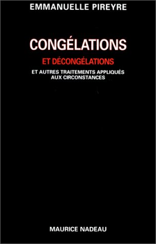 Congélations et décongélations