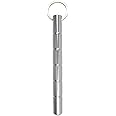 Design-Pie Safety Key Chain, Solid Aluminum Short Stick Protection Gift Keychains for Women