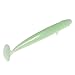 Yoshikawa 8 Pack Paddle Tail Swimbaits Lures, Soft Plastic Bass Bait Drop Shot Bait, 4 Inches, Minnow Shad Bait Texas Rig Freshwater Fishing Lures, Chartreuse