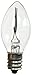 Darice Flickering Night Light 1 Watt Bulbs, 2 Piece