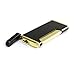 YINO Portable Classic Windproof Heating Wire Jet Flame Butane Cigarette Cigar Gas Refillable Lighter - Black