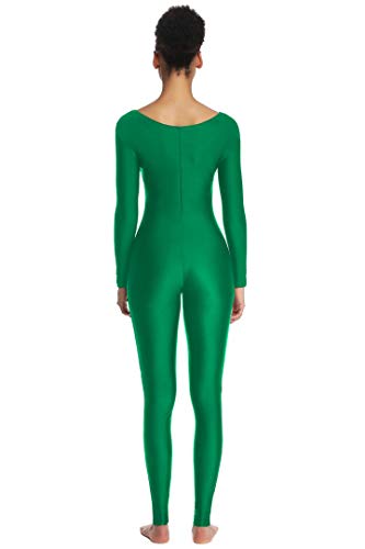 OVIGILY Women's Long Sleeve Unitard Dance Costume Spandex Full Body Suits - Thumbnail 6