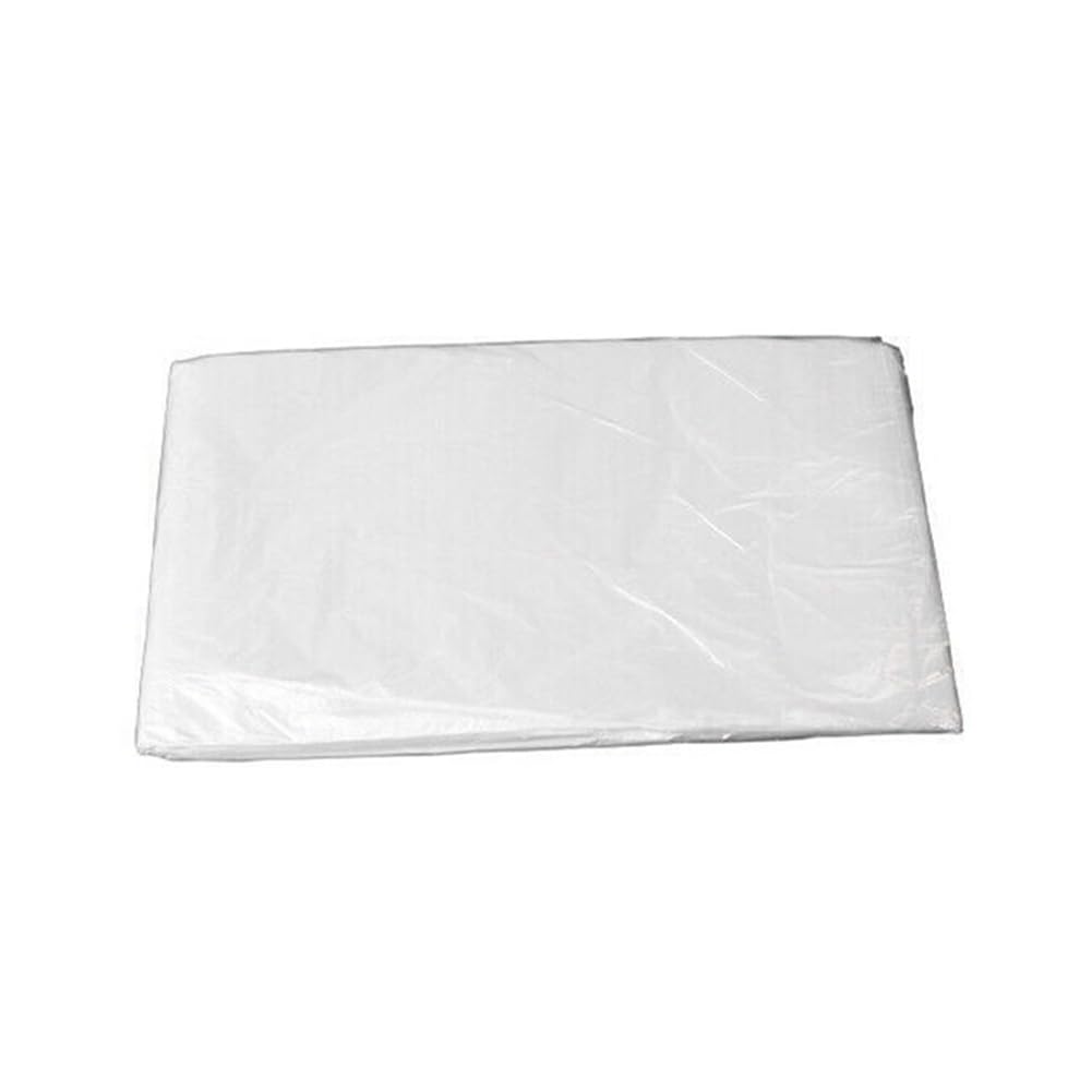 DcnrInsr 100Pcs Disposable Plastic Couch Cover Bedspread SPA Massage Treatment Table Sheets Transparent Beauty Bed